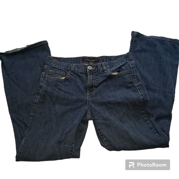 Calvin Klein Jeans Women's 8 Blue Denim Fit & Flare 9" Rise 29.5" Inseam - Picture 2 of 6